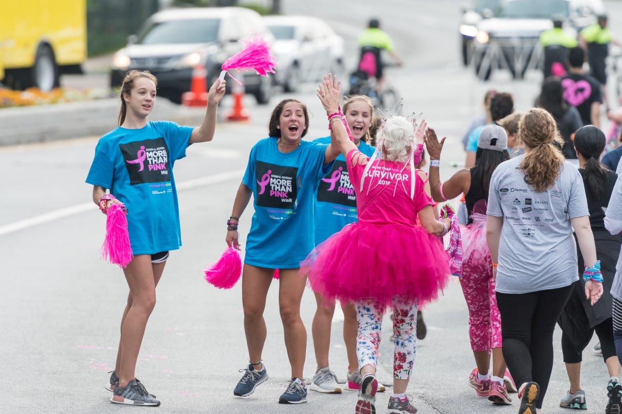 2018 MTPWalk Volunteers Cheering