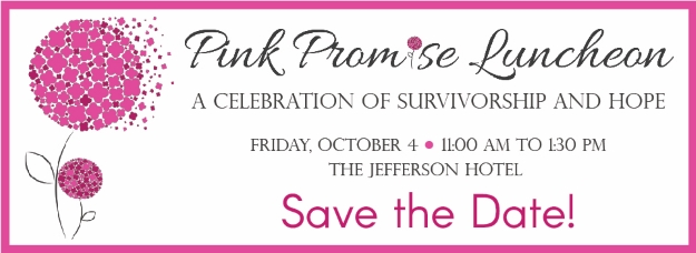 2019 Pink Promise Luncheon - save the date Richmond