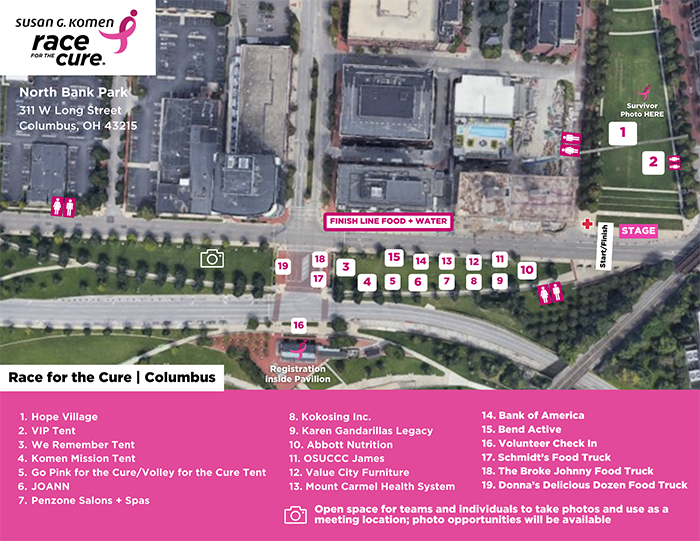 Susan G. Komen® 2024 Komen Columbus Race for the Cure Event Information