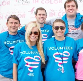 Race volunteers