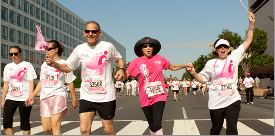 SUSAN G. KOMEN GLOBAL RACE FOR THE CURE