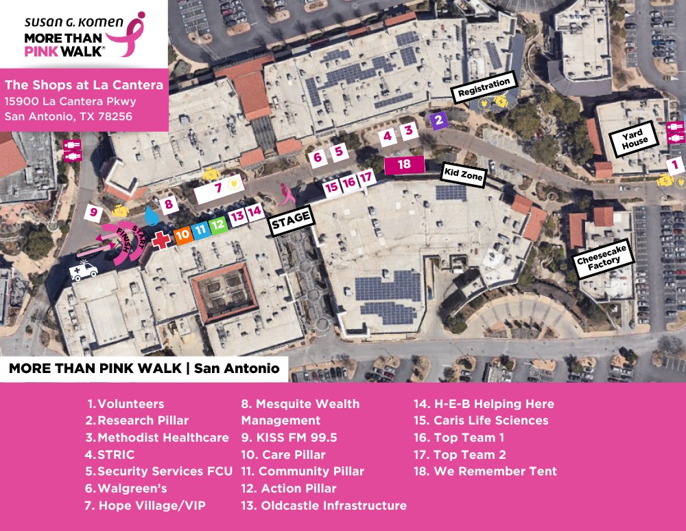 la cantera mall map