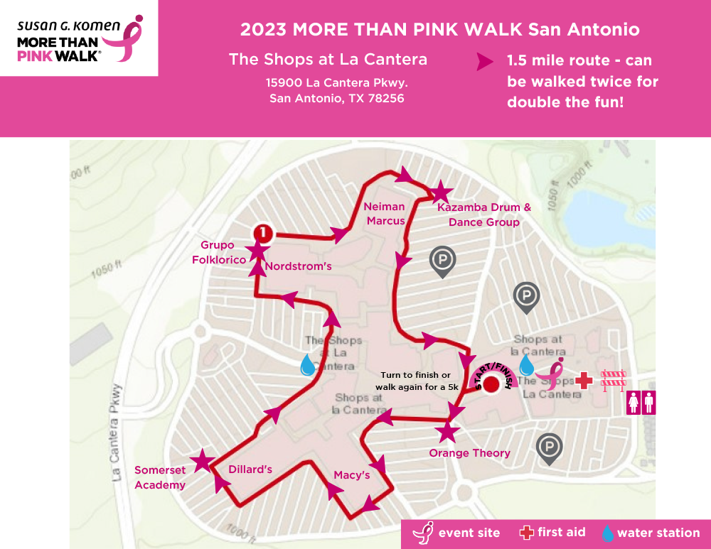 Susan G. Komen® - 2023 Komen San Antonio MORE THAN PINK Walk