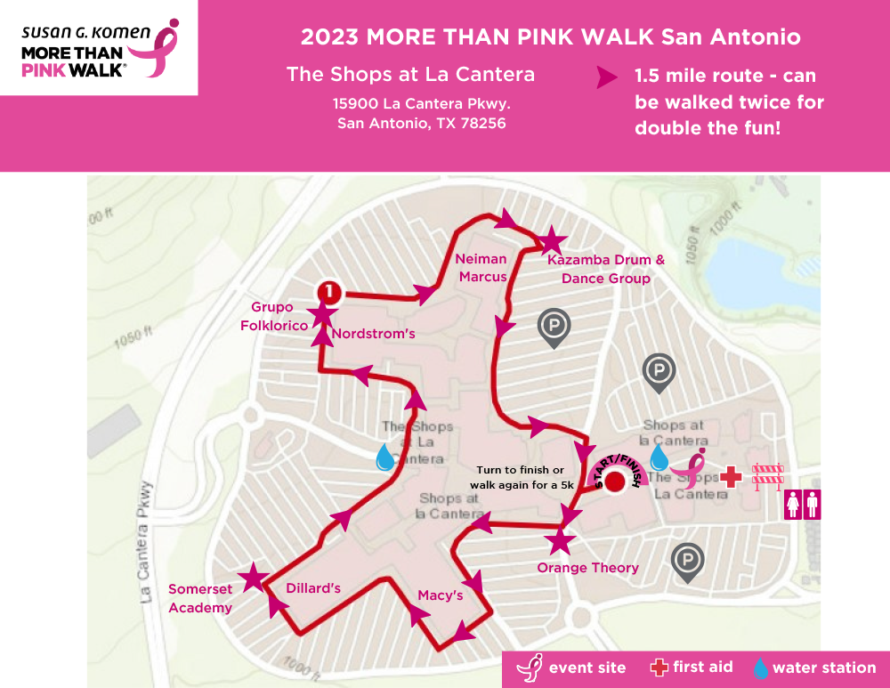 la cantera mall map