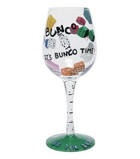 bunco, wine glass