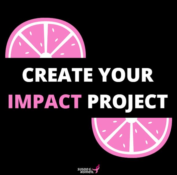 impact project, DIY fundraising