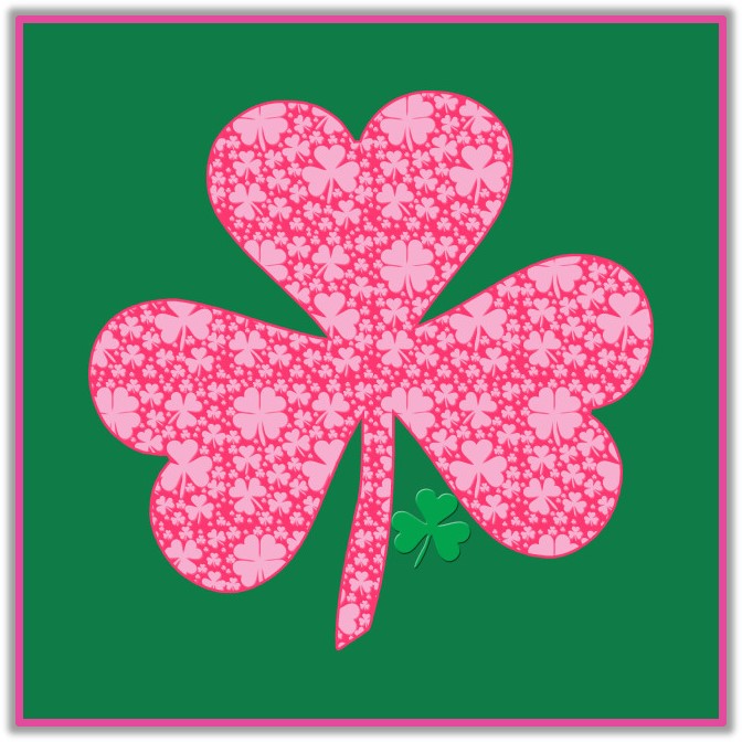 Pink St. Patrick's Day