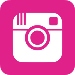 pink Instagram icon - no background