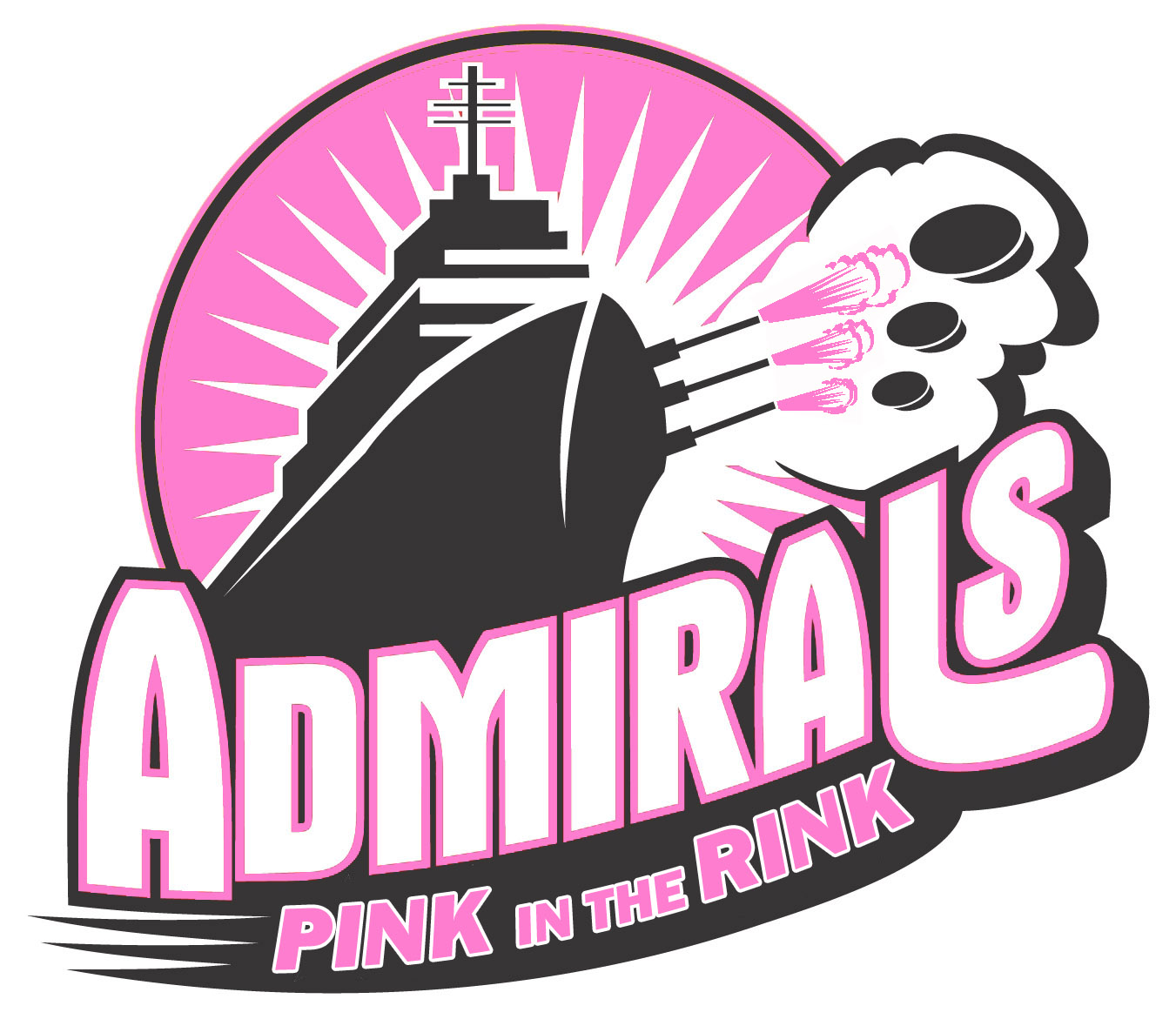 pink admirals logo