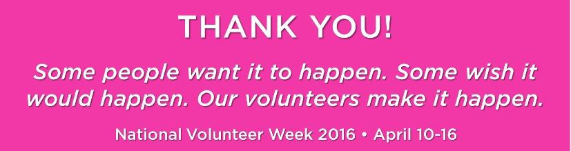 national volunteer week 2016