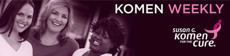 Komen Weekly Banner